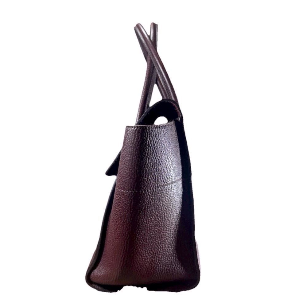 MULBERRY Oxblood Maroon Leather Classic Large Bayswater Tote Bag New Style - Picture 5 of 16